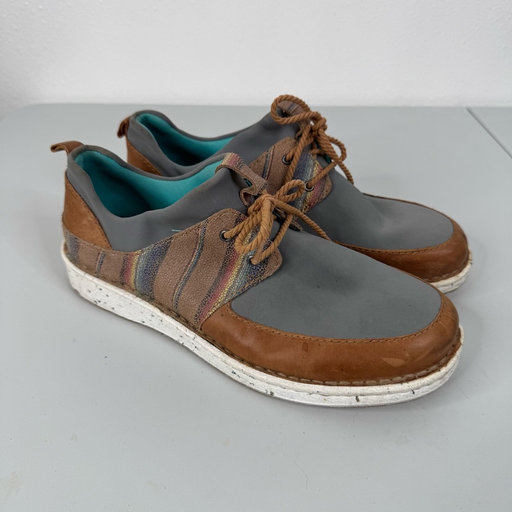 Justin Womens Vista‎ Gray Casual Shoes Size 9.5
